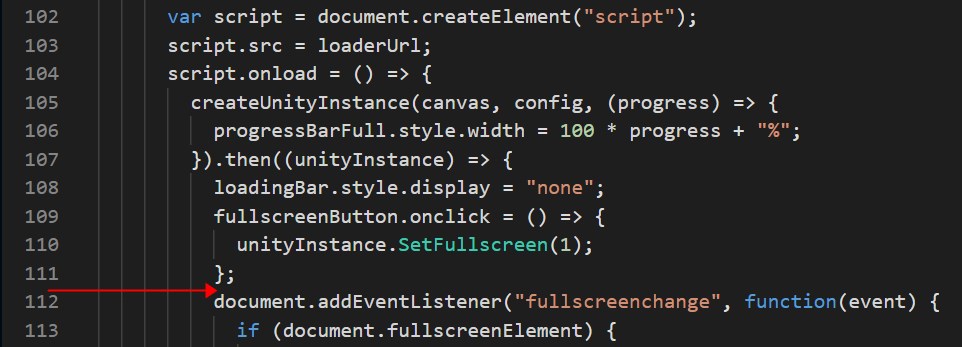 WebGL 页面集成位置示意